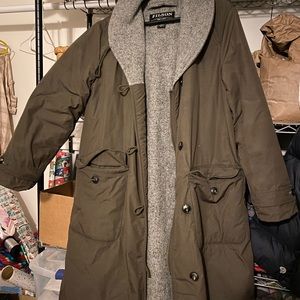 FILSON COAT, wool lining, rain coat, work coat, high quality, waxed canvas